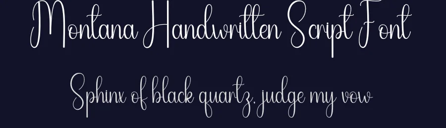 Montana Handwritten Script Font by andikastudio — Script Handwritten Font — thumbnail 2