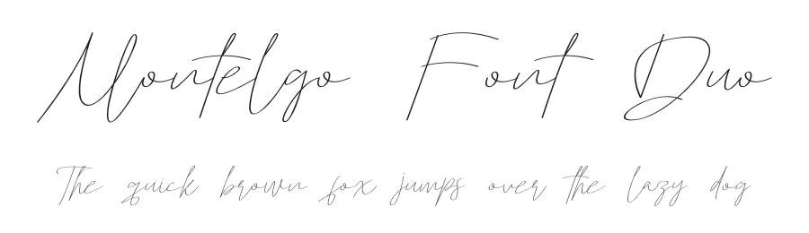 Montelgo Font Duo by jadatype — Sans Serif Font