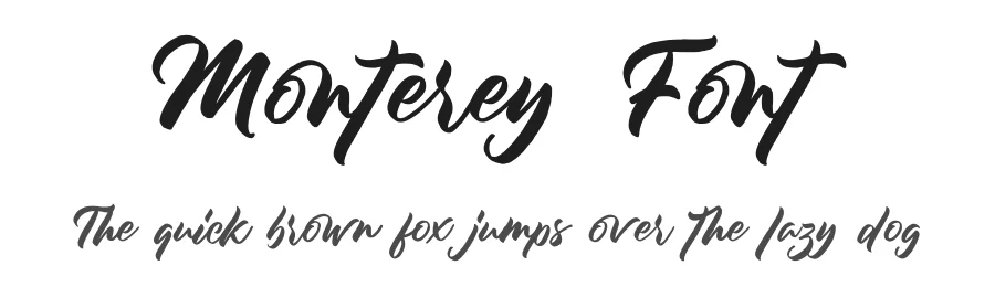 Monterey Font by Alpaprana — Script Handwritten Font