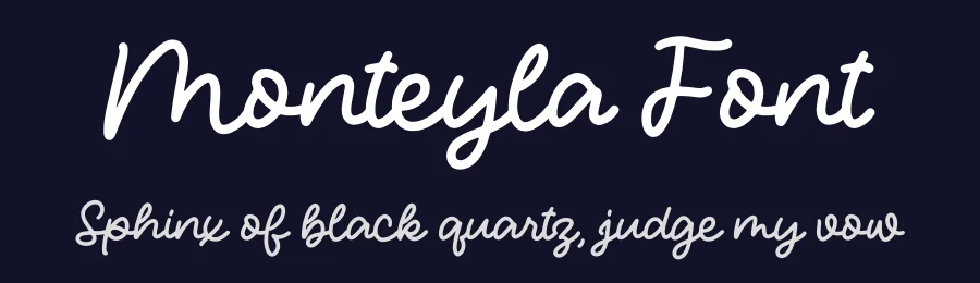 Monteyla Font by letterfabric — Script Handwritten Font — thumbnail 2