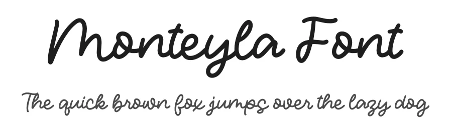 Monteyla Font by letterfabric — Script Handwritten Font