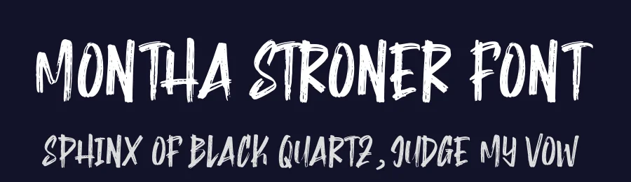 Montha Stroner Font by letterenastudios — Script Handwritten Font — thumbnail 2