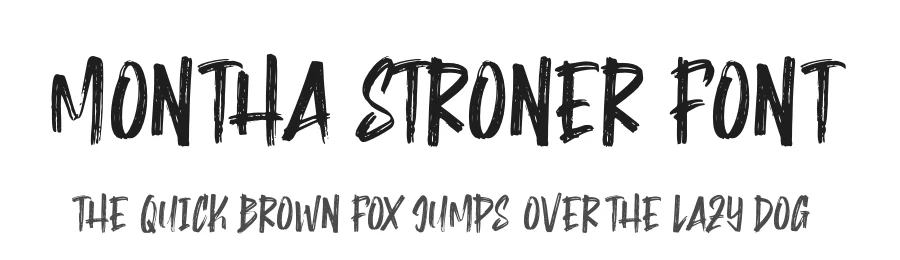 Montha Stroner Font by letterenastudios — Script Handwritten Font