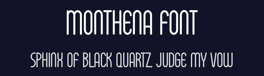 Monthena Font by MasyafiStudio — Serif Font — thumbnail 2