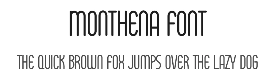 Monthena Font by MasyafiStudio — Serif Font