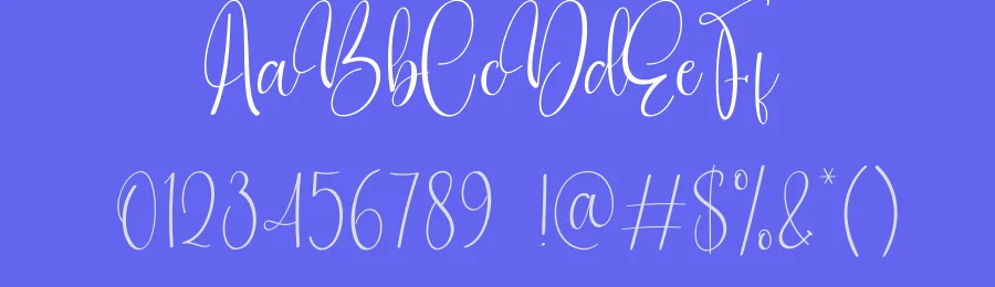 Monthly Calligraphy Script Font by creativeletter — Script Handwritten Font — thumbnail 3