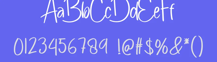 Monthly Script Font by creativeletter — Script Handwritten Font — thumbnail 3