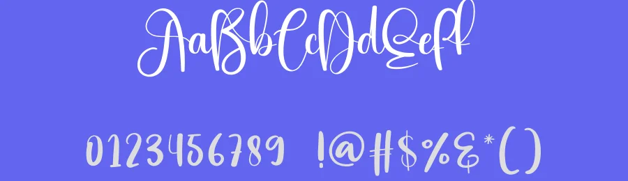 Monthly Script Typeface by creativeletter — Script Handwritten Font — thumbnail 3