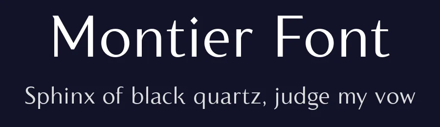Montier Font by Glowtype — Display Font — thumbnail 2