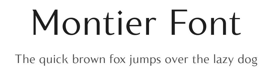 Montier Font by Glowtype — Display Font