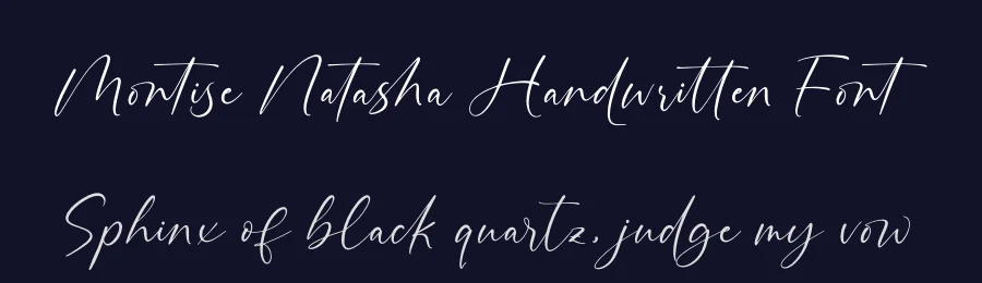 Montise Natasha Handwritten Font by stylishtype.co — Script Handwritten Font — thumbnail 2
