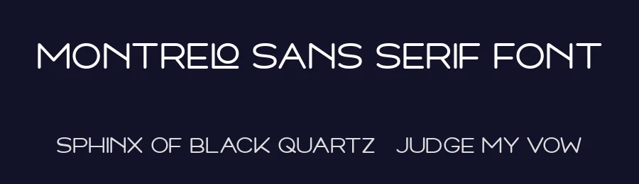Montrelo Sans Serif Font by Creatype Studio — Sans Serif Font — thumbnail 2