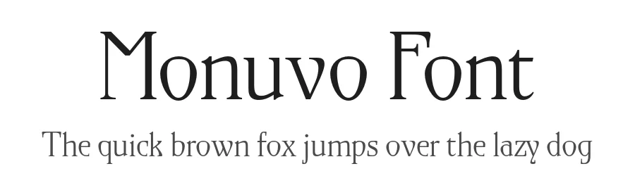 Monuvo Font by Bolditalic Studio — Serif Font