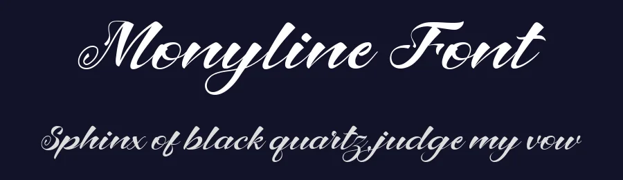 Monyline Font by metafontsy — Script Handwritten Font — thumbnail 2