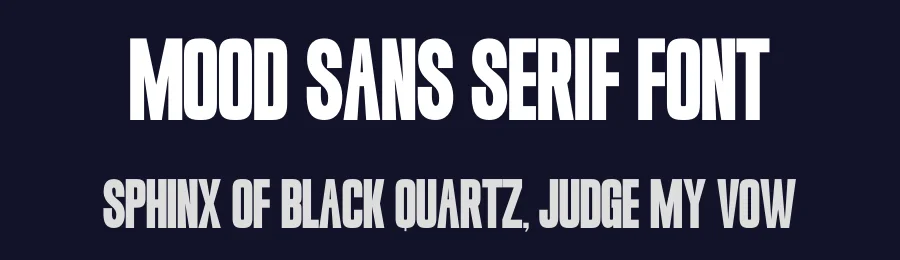 Mood Sans Serif Font by Funtype — Decorative Font — thumbnail 2