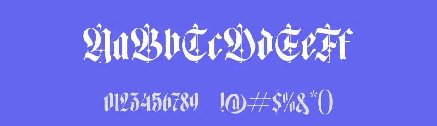 Mooltens Blackletter Font by timelesstype.co — Blackletter Font — thumbnail 3