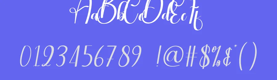 Moon Calligraphy Font by andikastudio — Script Handwritten Font — thumbnail 3