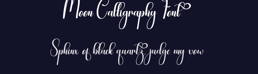 Moon Calligraphy Font by andikastudio — Script Handwritten Font — thumbnail 2