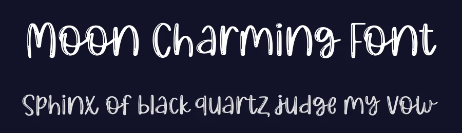 Moon Charming Font by Allouse.Studio — Script Handwritten Font — thumbnail 2
