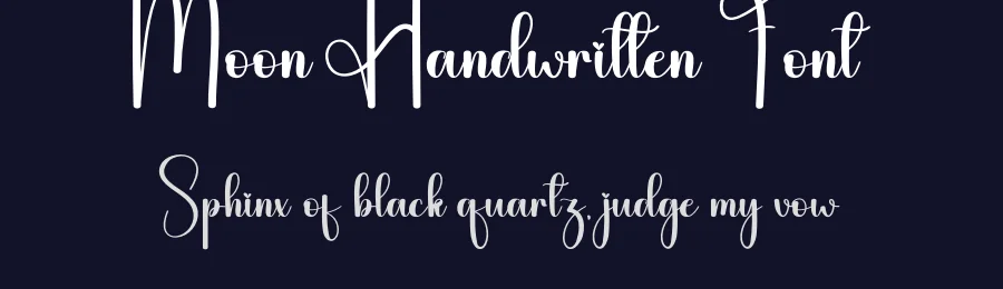 Moon Handwritten Font by andikastudio — Script Handwritten Font — thumbnail 2