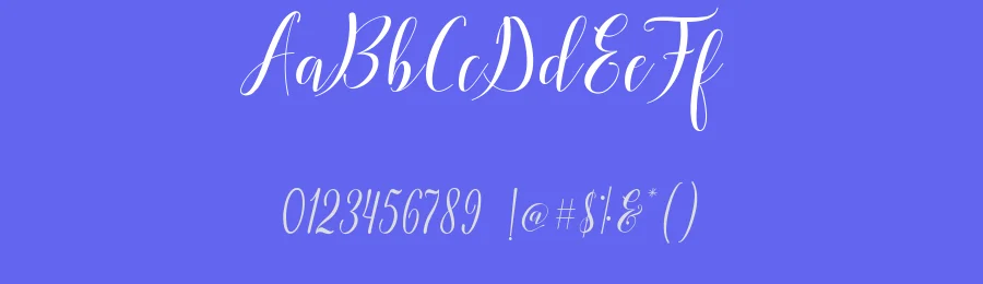 Moonbringht Script Font by 178-MC — Script Handwritten Font — thumbnail 3