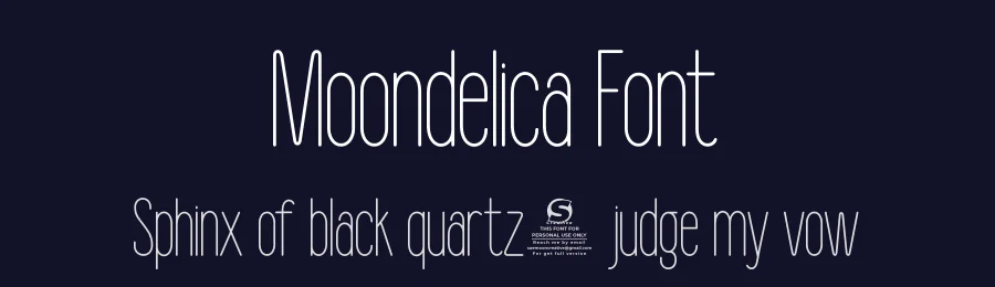 Moondelica Font by saemooncreative — Sans Serif Font — thumbnail 2