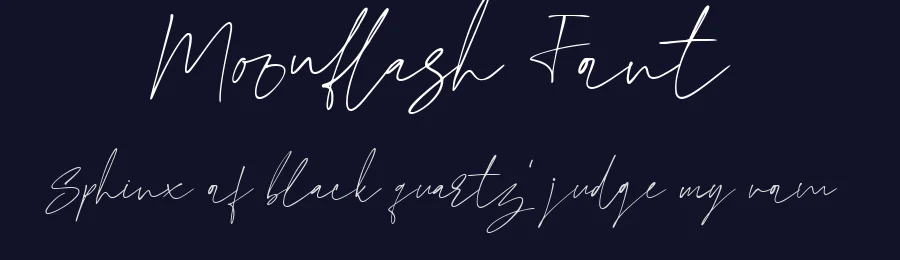 Moonflash Font by Permanastudio — Script Handwritten Font — thumbnail 2