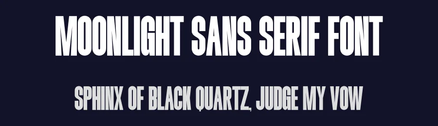 Moonlight Sans Serif Font by Funtype — Decorative Font — thumbnail 2
