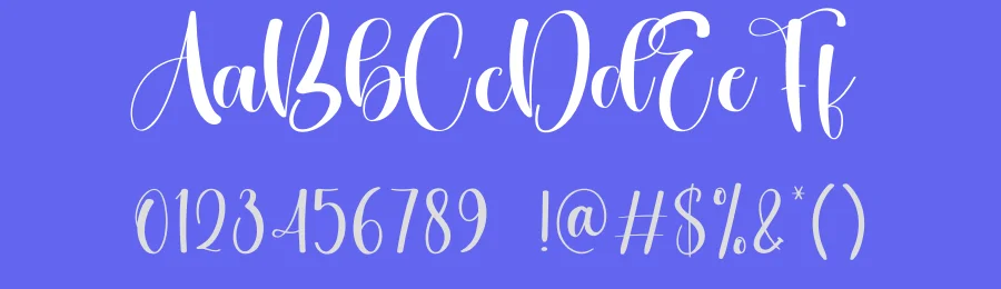 Moonlight Style Script Font by creativeletter — Script Handwritten Font — thumbnail 3