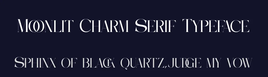 Moonlit Charm Serif Typeface by timelesstype.co — Display Font — thumbnail 2