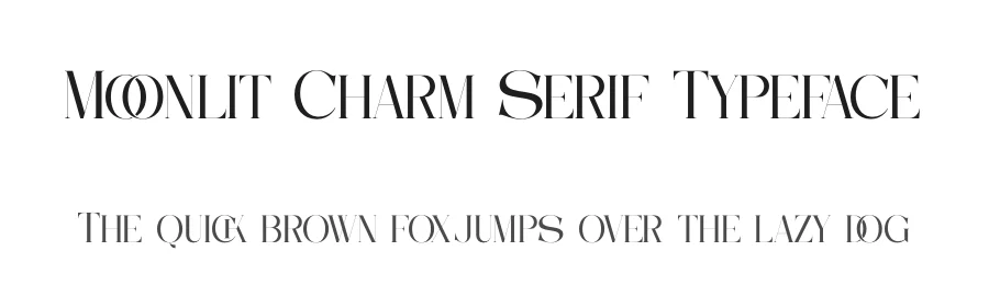 Moonlit Charm Serif Typeface by timelesstype.co — Display Font