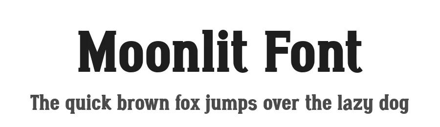 Moonlit Font by Alpaprana — Display Font