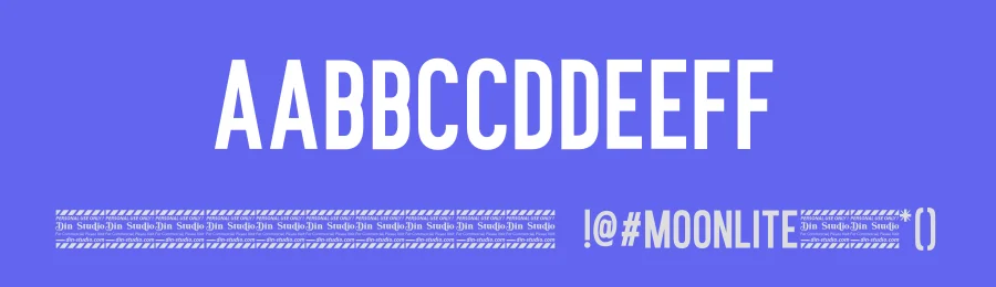 Moonlite Sans Serif Font by Din Studio — Sans Serif Font — thumbnail 3