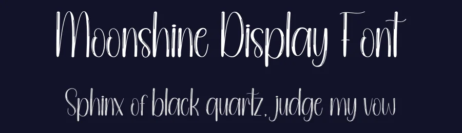Moonshine Display Font by andikastudio — Script Handwritten Font — thumbnail 2