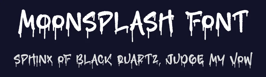 Moonsplash Font by letterfabric — Display Font — thumbnail 2