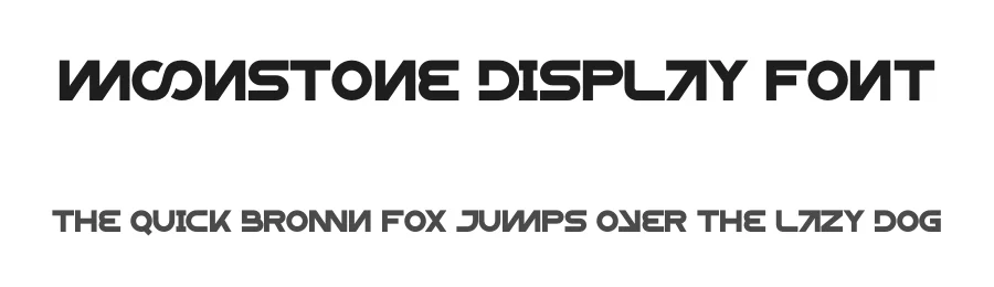 Moonstone Display Font by Maiko Hatta — Decorative Font