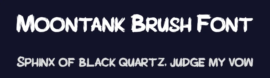 Moontank Brush Font by Basnistudio — Script Handwritten Font — thumbnail 2