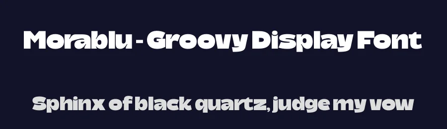 Morablu – Groovy Display Font by timelesstype.co — Serif Font — thumbnail 2