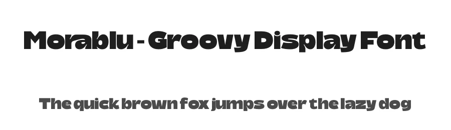 Morablu – Groovy Display Font by timelesstype.co — Serif Font