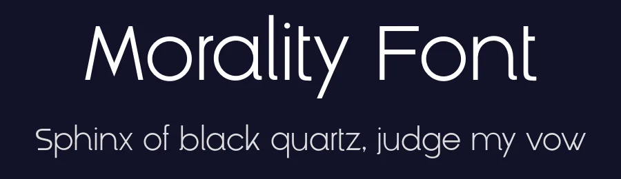 Morality Font by Sensatype Studio — Sans Serif Font — thumbnail 2