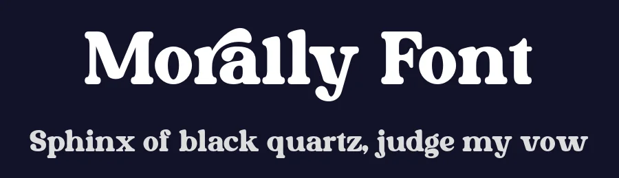 Morally Font by tebaltipiss — Serif Font — thumbnail 2