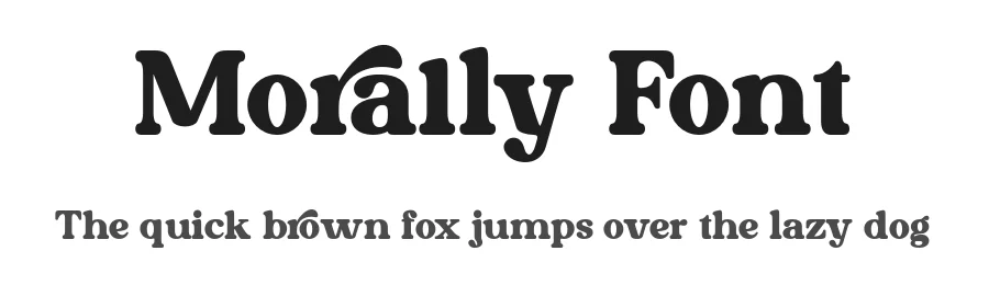 Morally Font by tebaltipiss — Serif Font