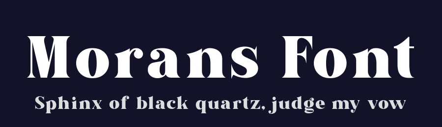 Morans Font by alit design — Serif Font — thumbnail 2