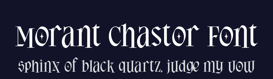 Morant Chastor Font by alit design — Blackletter Font — thumbnail 2