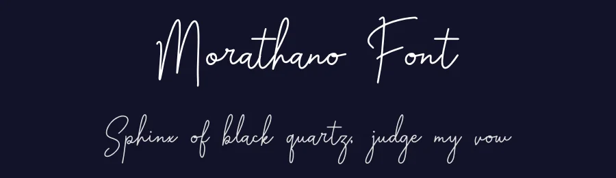 Morathano Font by Denustudios — Decorative Font — thumbnail 2
