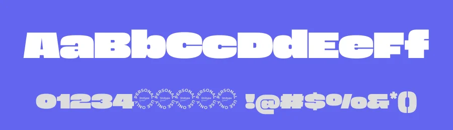 Morbig – Bold Display Font by limitype — Display Font — thumbnail 3
