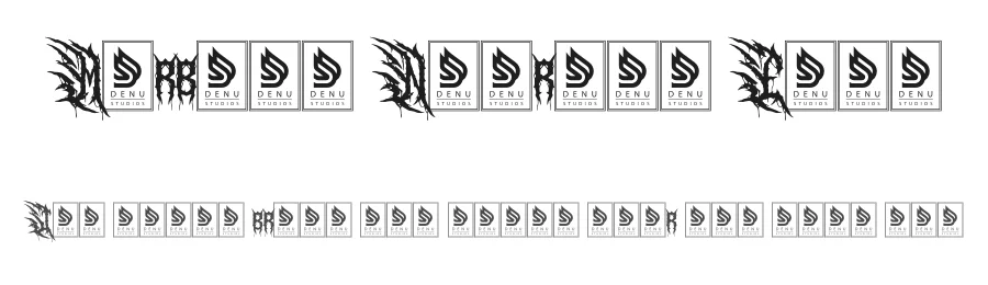 Morbion Necross Font by Denustudios — Blackletter Font