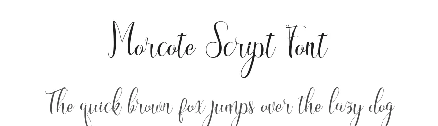 Morcote Script Font by ArtiXLabs — Script Handwritten Font