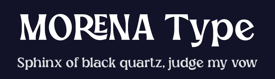 Morena Type by fontcade — Serif Font — thumbnail 2