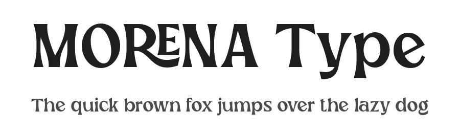 Morena Type by fontcade — Serif Font